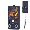 Case Cover for R36Max Handheld Game Console, Soft Silicone Protector Cover Skin Case with Lanyard for R36Max, Anti-Scratch,Shockproof,Blue view 1