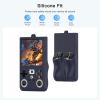 Case Cover for R36Max Handheld Game Console, Soft Silicone Protector Cover Skin Case with Lanyard for R36Max, Anti-Scratch,Shockproof,Blue view 2