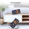 Case Cover for R36Max Handheld Game Console, Soft Silicone Protector Cover Skin Case with Lanyard for R36Max, Anti-Scratch,Shockproof,Blue view 4