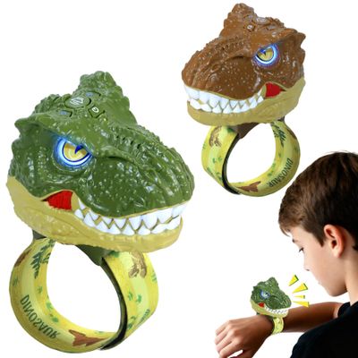 Vvinca Dinosaur Walkie Talkies for Kids 2 Pack - Wearable Wrist Watch Toys for 3-12 Year Old Boys Girls, 1000FT Long Range Outdoor Adventure Gear for Camping Hiking, Ideas