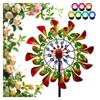 83in Garden Windmills and Spinners Metal Wind Mills Multi-Color Seasonal LED Lighting Wind Spinner view 1
