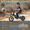 K1 Kids Electric Dirt Bike 36V Motorcycle,16MPH Fast Speed 14 Mile Long-Range,700W Peak 3-Speed Modes Electric Bike for Kids Ages 3-10 view 2