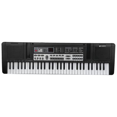 UPALDHOU Electronic Keyboard, 61 Keys Portable Electronic Organ Children Digital Keyboard with Microphone Music Toy