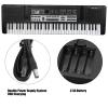 UPALDHOU Electronic Keyboard, 61 Keys Portable Electronic Organ Children Digital Keyboard with Microphone Music Toy view 3