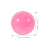 BESTYASH 20Pcs Colorful Hollow Raffle Balls Lightweight Plastic Bingo Game Props for Parties Team Activities and Vending Machines view 2