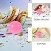 BESTYASH 20Pcs Colorful Hollow Raffle Balls Lightweight Plastic Bingo Game Props for Parties Team Activities and Vending Machines view 3