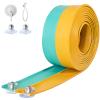 Flex Tracks 15 Ft for Kids Starter Set, Flexible Race Car Ramp Track with Suction Cups Compatible with Diecast 1/64th Cars for Ages 3 & Up (Daytona Blue & Yellow) view 1