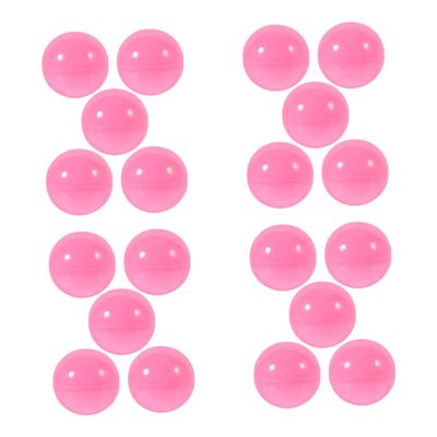 HEALSOPTHY 20Pcs Colorful Bingo Activity Balls Plastic Hollow Design for Party Games Classroom Activities and Vending Machines Fun Game Props for Group Events
