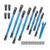 Compatible with Summit for Revo 3.3 1/10 RC Car Upgrade Parts Accessories RC Car 8pcs Metal Push Rod Toe Links Turnbuckle 5319X 5338R RC Car Accessories view 3