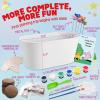 Paint & Plant Kids Gardening Set with 5 Flower Seeds, Arts and Crafts for Kids Ages 4-12, Science STEM Toys for Toddler Education, Birthday Gifts Ideas for Girls & Boys 4 5 6 7 8 9 10 11 12 Year Old view 2