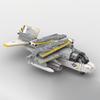 1/35 Scale Aircraft Military Model, MOC-150877 1/35 Scale S-3 Viking Building Blocks Set, Includes Four Torpedoes. Removable Landing Gear, Gift for Adults(2092PCS) view 3