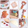 Baby Activity Center, Baby Jumper Activity Center with Music, Interactive Toys, 360 Rotating Seat, 3 Adjustable Heights, Infant Activity Jumper for 6+ Months (Red Panda) view 3
