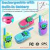 Vvinca Walkie Talkies for Kids Rechargeable 4 Pack, 3 Mile Walkie Talkie Long Range, Christmas Birthday Gift for Age 3-12 Boy Girl with Flashlight 22CH 2 Way Radio for Adventure Camping Outdoor Hiking view 2