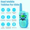 Vvinca Walkie Talkies for Kids Rechargeable 4 Pack, 3 Mile Walkie Talkie Long Range, Christmas Birthday Gift for Age 3-12 Boy Girl with Flashlight 22CH 2 Way Radio for Adventure Camping Outdoor Hiking view 3