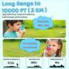 Vvinca Walkie Talkies for Kids Rechargeable 4 Pack, 3 Mile Walkie Talkie Long Range, Christmas Birthday Gift for Age 3-12 Boy Girl with Flashlight 22CH 2 Way Radio for Adventure Camping Outdoor Hiking view 4