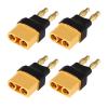 ECSiNG 4pcs XT90 Female to 4mm Banana Bullet Male Adapter Suitable for Remote Control Batteries view 1