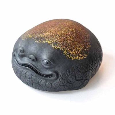 A1DFDFGOQSFG Purple Sand Golden Toad Tea Pet Can Raise Lucky Tea to Play Tea Table Accessories Tea Table Tea Set Decoration
