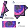 Beginner Spinning Cloth, 24 in Spinning Cloth, Easy to Rotate Sided Print Fingertip Rotating Juggling Toy, Durable, Fun & Challenging Flow Toy with Vibrant Patterns for Party view 2