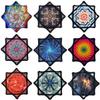 Beginner Spinning Cloth, 24 in Spinning Cloth, Easy to Rotate Sided Print Fingertip Rotating Juggling Toy, Durable, Fun & Challenging Flow Toy with Vibrant Patterns for Party view 4
