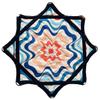 Beginner Spinning Cloth, 24 in Spinning Cloth, Easy to Rotate Sided Print Fingertip Rotating Juggling Toy, Durable, Fun & Challenging Flow Toy with Vibrant Patterns for Party view 1