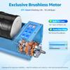 Professional Rock Tumbler Kit  4LB Large Capacity Barrel with Brushless Motor & Heavy Metal Base, Adjustable Speed & 9-Day Timer, Includes All Accessories, Rock Polisher for Adults & Collectors view 3