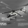 Actualia 1:32 Scale K160 EC145 RC Helicopter, 4CH Brushless Flybarless Helicopter with Altitude Hold & 6-Axis Gyro, 2.4GHz Remote Control Military Aircraft for Beginners & Enthusiasts view 4