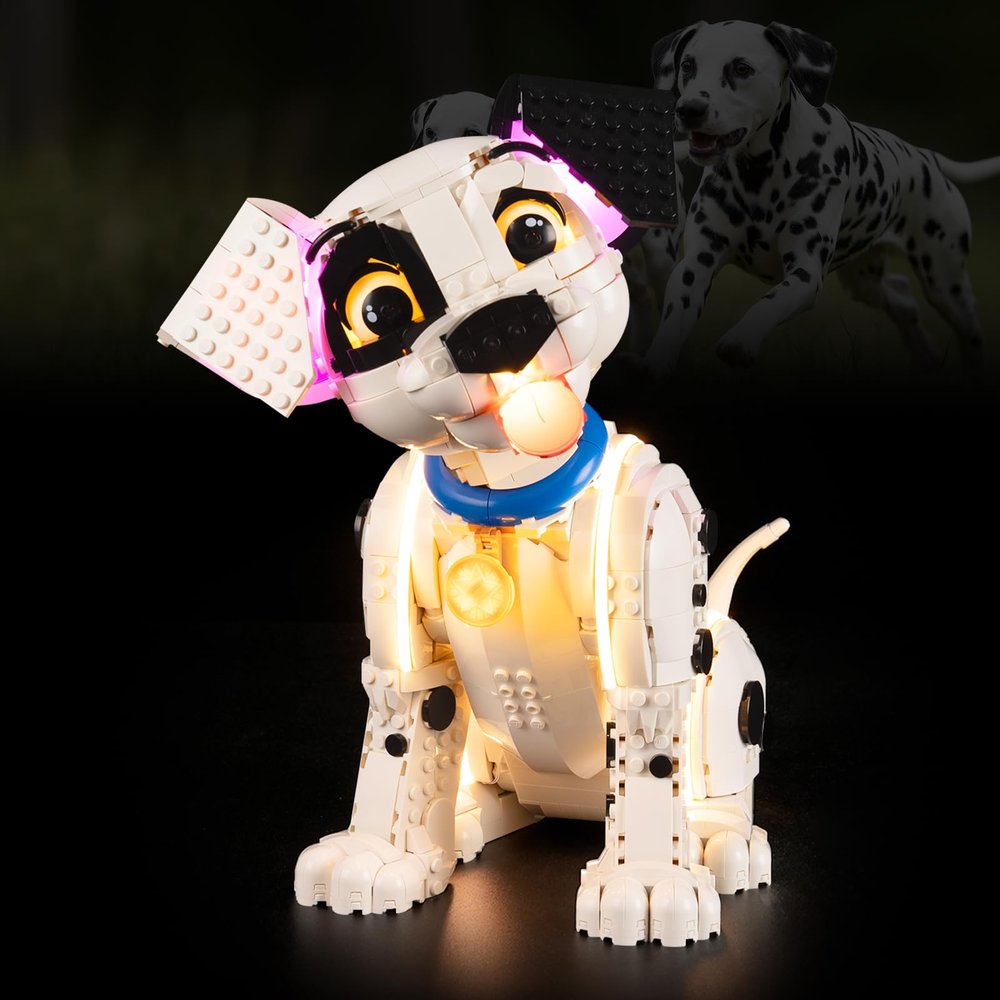 BOOZUU Light Kit for 43269 101 Dalmatians Puppy for Adults (Lights Only, No Model)