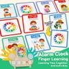 FQKIOMY Learning Toys for Kids 3+,Montessori Preschool Educational Learning Activities Counting & Number Blocks Toys Math Games Easter Basket Stuffers Gifts for Girl Boys view 2
