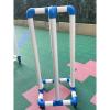 4 Wheeler PVC Hoop Rope Holders, Freestanding Hula Hoop and Jump Rope Holder Stand, Moveable Fitness Hoop Storage Cart, Sport Equipment Organizer Shelves, Playground Garage Gym Shelf(60cm (23 5/8")) view 3
