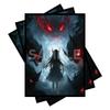 100 PCS TCG/MTG Card Sleeves, Matte Back Anti-Slip & Easy Shuffling Applicable to OCG CCG DTCG PTCG, 2.6 x 3.6 in Standard Size Cards (Demonic Holy Maiden) view 1
