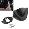 Lirun Front Chin Spoiler Lower Fairing Cover for Harley Dyna FXD FXDB FXDC FXDF FXDL FXDX FXDWG 1999-2005, Matte Black view 4