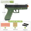 Soft Bullet Toy Gun with Shell Ejecting,Gun Fidget Toy with 100 Soft Bullets, 24 Shells and 2 Magazines,Education Toy Model,Christmas Birthday Gifts for Boys&Girls Kids Adults Age 8+(Green) view 2
