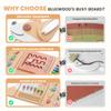 BlueWood Wooden Wall Busy Board Panels, Toddler Learning Activity Center, Montessori Philosophy Sensory, Educational Toys, Conducive to All-Round Development - Corgi view 3