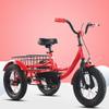 12inch tricycles,Cruiser Trike with Foot Pedals,Front Wheel Caliper Brake,3 Wheels Bicycle with Back Basket,Pneumatic tire Spoke Wheels,Rickshaw trikes view 1
