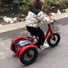 12inch tricycles,Cruiser Trike with Foot Pedals,Front Wheel Caliper Brake,3 Wheels Bicycle with Back Basket,Pneumatic tire Spoke Wheels,Rickshaw trikes view 3