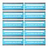 BOXOB 10pcs Mahjong Line Finder, Blue Translucent Mah Jongg Card Line Reader Guide Rules Helpers Mahjong Gifts Mah Jongg Accessories for Players view 1