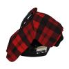 Plaid Red and Black Baby Car Seat Canopy Cover, Multi Use Breathable Nursing Breastfeeding Covers for Mom Soft Stroller Sun Shade Newborn Shower Gift view 3