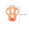2pcs Silicone Baby Cover - Silicone Baby Sleeves with Handles Glass Covers for view 2