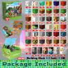 500 PCS 0.8in Magnetic Blocks - Easter Magnet Toys for Kids, Boys and Girls, Magnetic Building Blocks Cubes, Stacking Magnets for Kids, Birthday Gifts for Boys and Girls Age 3+ Years Old view 2