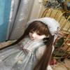 SssHam 30 cm/45 cm/60 cm Doll Clothes Mesh Dress, Headwear 1/3 1/4 1/6 BJD Doll Accessories (Clothes Only, Doll Not Included)(1/3) view 2
