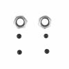 1Pair Split Type Front Drive Shaft Replacement for Traxxas Slash 4X4 SLA017 SLA018 1/10 RC view 2