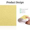 20 Pcs Gold Glitter Cardstock, 12" x 12" Cardstock Paper,Square No-Shed Shimmer Glitter Paper, Scrapbooking,Invitations and DIY Crafts Projects for Halloween,Weddings,Christmas Decoration (Gold) view 3