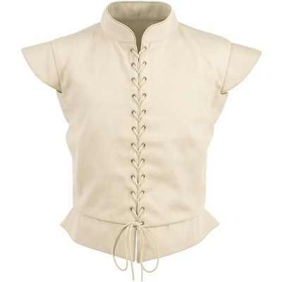 Heavy Duty Sleeveless Gambeson Padded Medieval Arming Doublet | For LARP | Stage Fighting | Costume (X-Large)