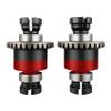 Metal Differential Set (2PCS) Front & Rear 30T 0.8Mod Upgrade for Arrma 1/18 Granite GROM, Typhon GROM, 1/14 Mojave GROM, Replaces #ARA311177#ARA311177V2 (Red) view 1