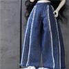 SssHam BJD Doll 1/4 Dolls Ball Jointed Doll DIY Toys Clothing Dark Blue Jeans, Vest, Necklace (Clothes Only, Doll Not Included) view 3