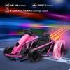 24V Electric Kart, 2 x 300W Big Kids Drift Karts with Slow Start and Seat Belt for Double Protection, Supports Smooth S-Drift with Musical Horns, Maximum Load 180lbs, Race Car for Kids 8-12 Years Old view 2