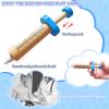 Wooden Doctor Kit for Kids 20pcs, with Real Sound stthoscope and Portable Medical case, Eco-Friendly & Durable, Suitable Doctor kit for Toddlers 3-5Birthday Toy Gifts for Boys & Girls , Pretend Play view 3