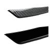4 Piece Set Car Modified Surround Crash Strip Stripe Crescent Wind Knife Front Bumper Side Skirt Spoiler Compatible With BMW M2 G87 2023+(Glossy black) view 4