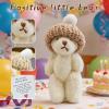 AGWIM Tiny Bear in a Box, Handmade Mini Plush Teddy Bear, My Little Worry Bears with Hat and Support Card, Stuffed Get a Hug Pocket Teddy Keepsake for Lovers (White) view 4