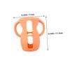 2pcs Baby Bottle Holder: Silicone Baby Bottle Sleeves with Handles Newborn Water Glasses Protective Covers for view 2